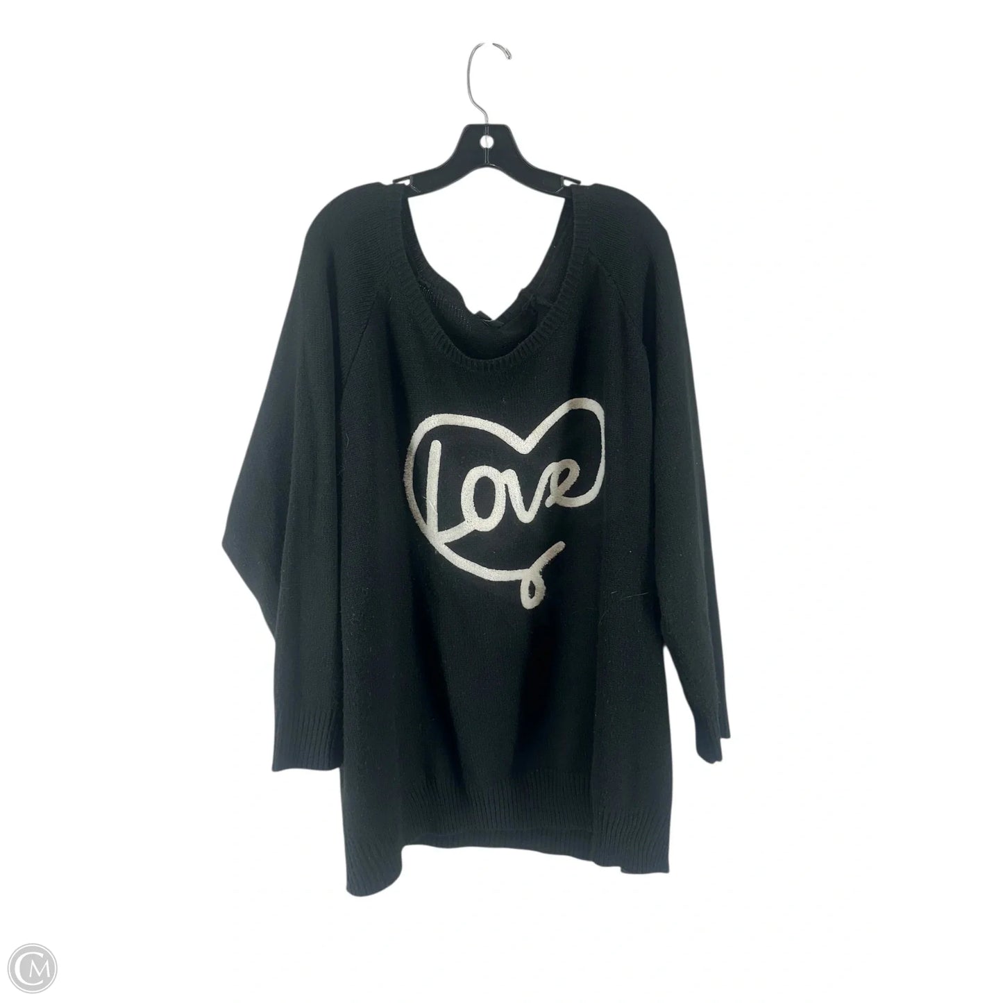 Sweater By Torrid In Black, Size: 5