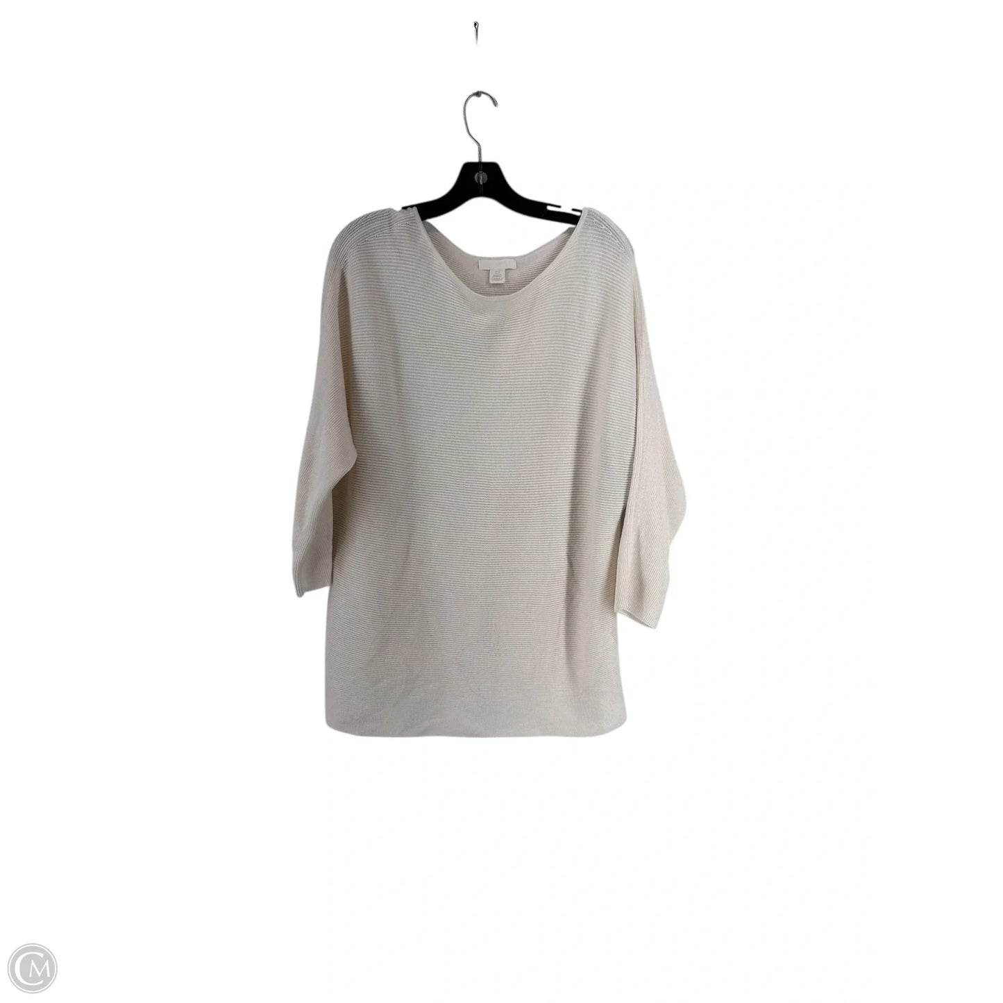 Sweater By H&m In Cream, Size: M