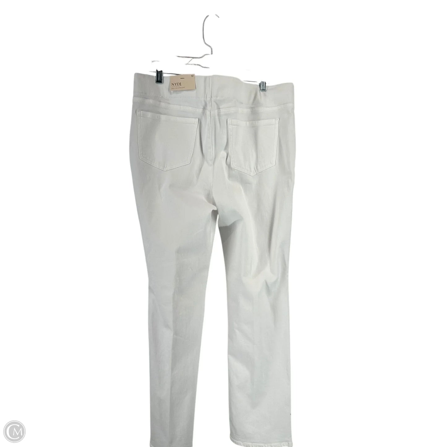 Jeans Straight By Not Your Daughters Jeans In White, Size: 12