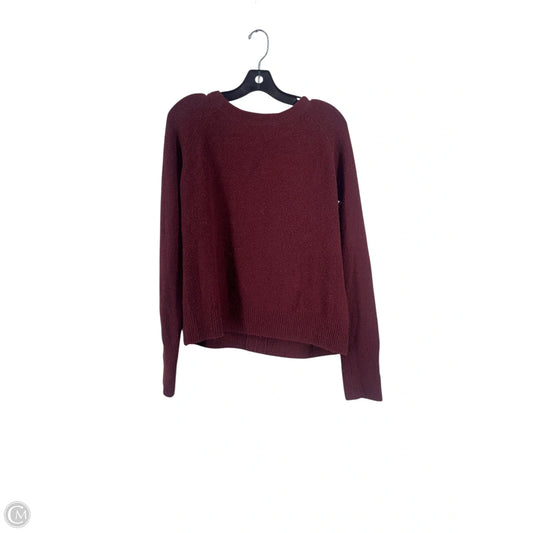 Sweater By Vineyard Vines In Maroon, Size: L