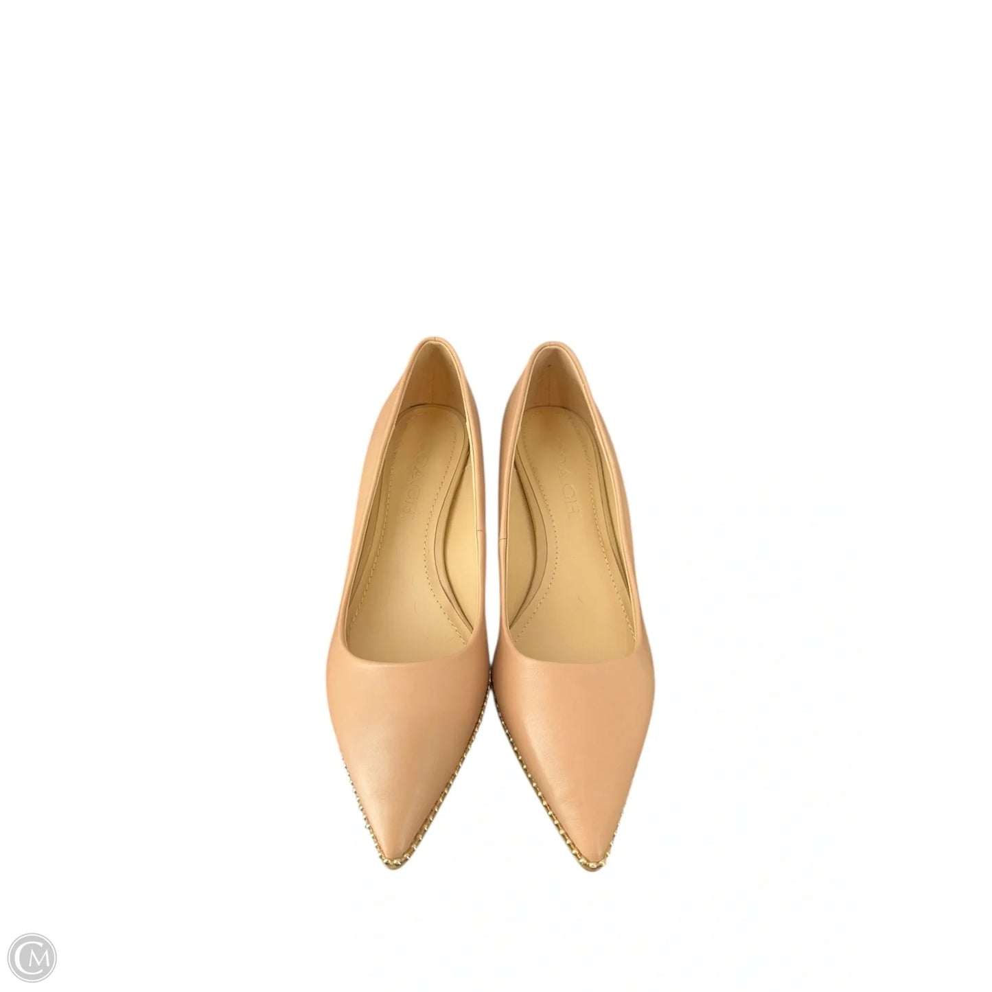 Shoes Designer By Coach In Tan, Size: 6