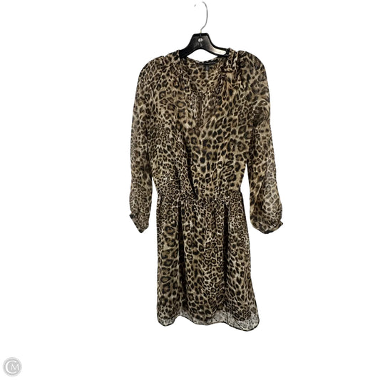 Dress Party Short By White House Black Market In Animal Print, Size: S