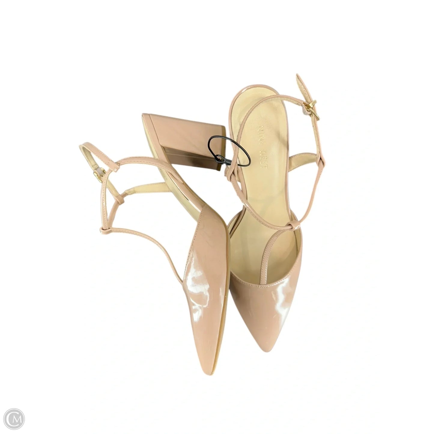 Shoes Heels Block By Nine West In Tan, Size: 9.5