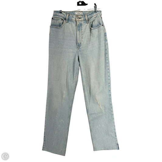 Jeans Boyfriend By Abercrombie And Fitch In Blue Denim, Size: 10
