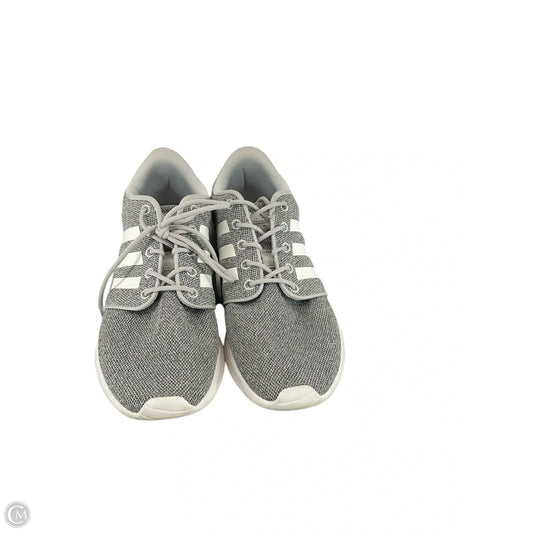 Shoes Athletic By Adidas In Grey, Size: 10