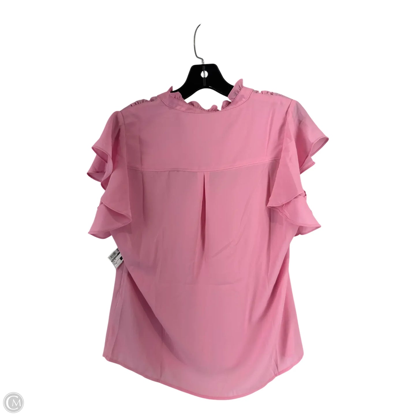 Top Short Sleeve By Philosophy In Pink, Size: M