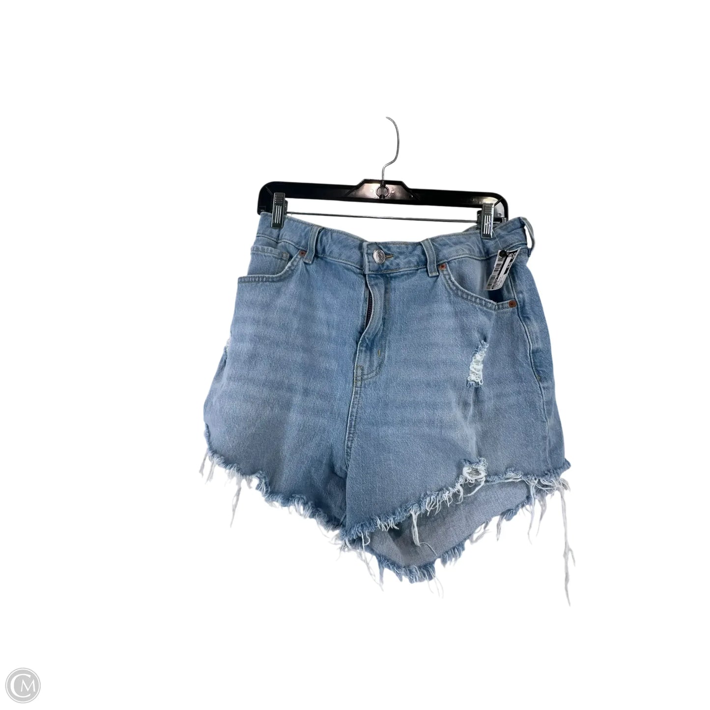 Shorts By Forever 21 In Blue Denim, Size: 14