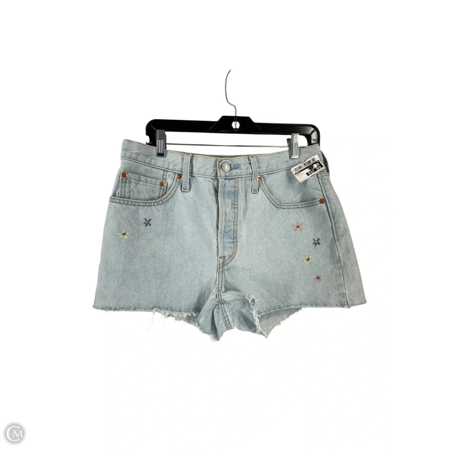 Shorts By Levis In Blue Denim, Size: 8