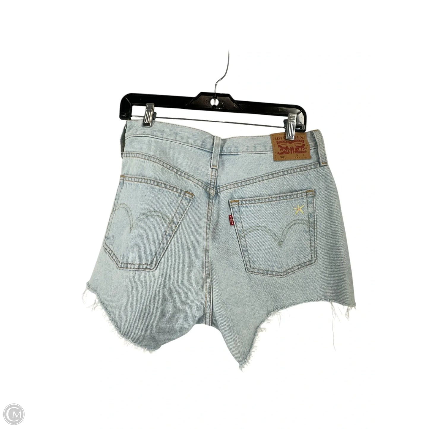 Shorts By Levis In Blue Denim, Size: 8