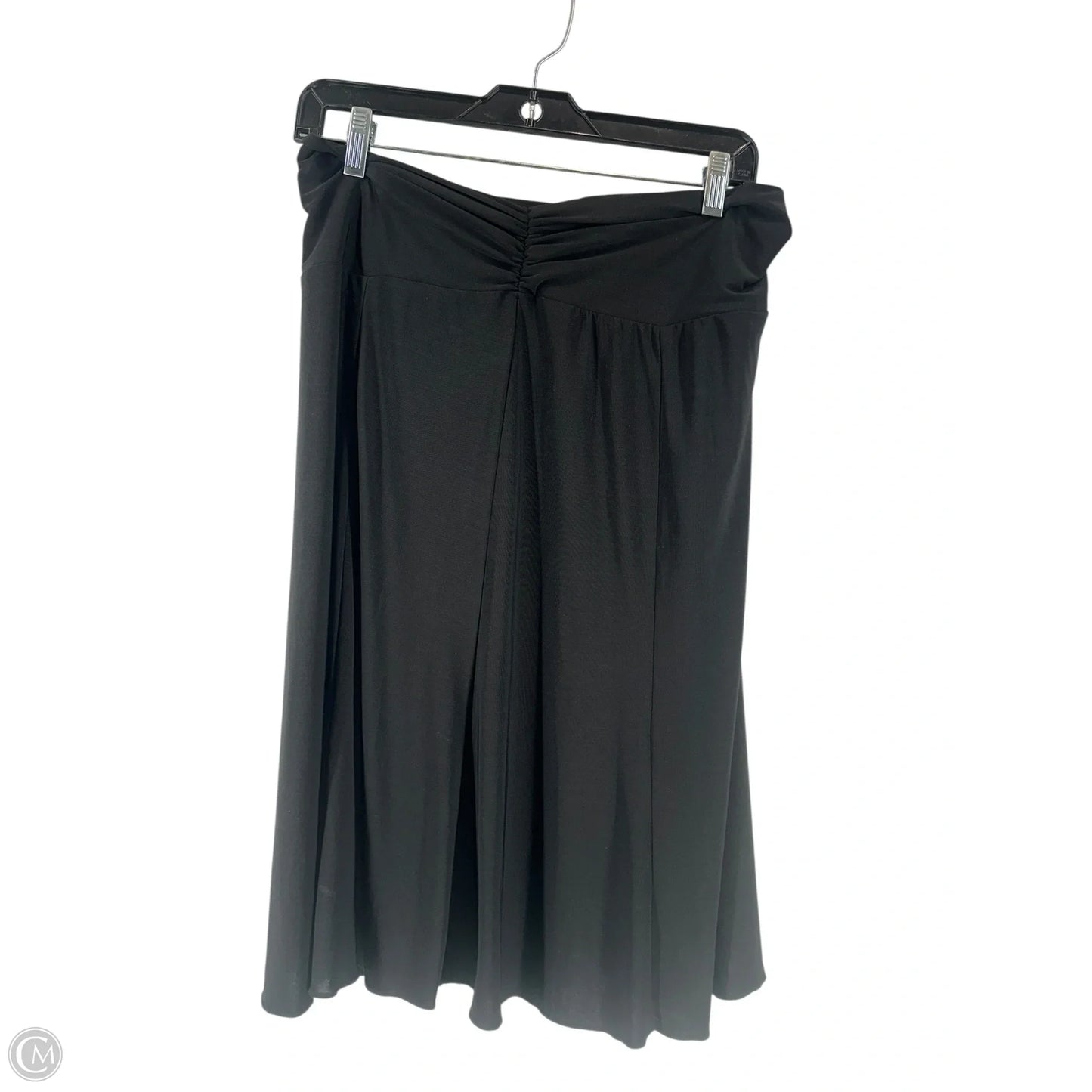 Skirt Midi By Clothes Mentor In Black, Size: L