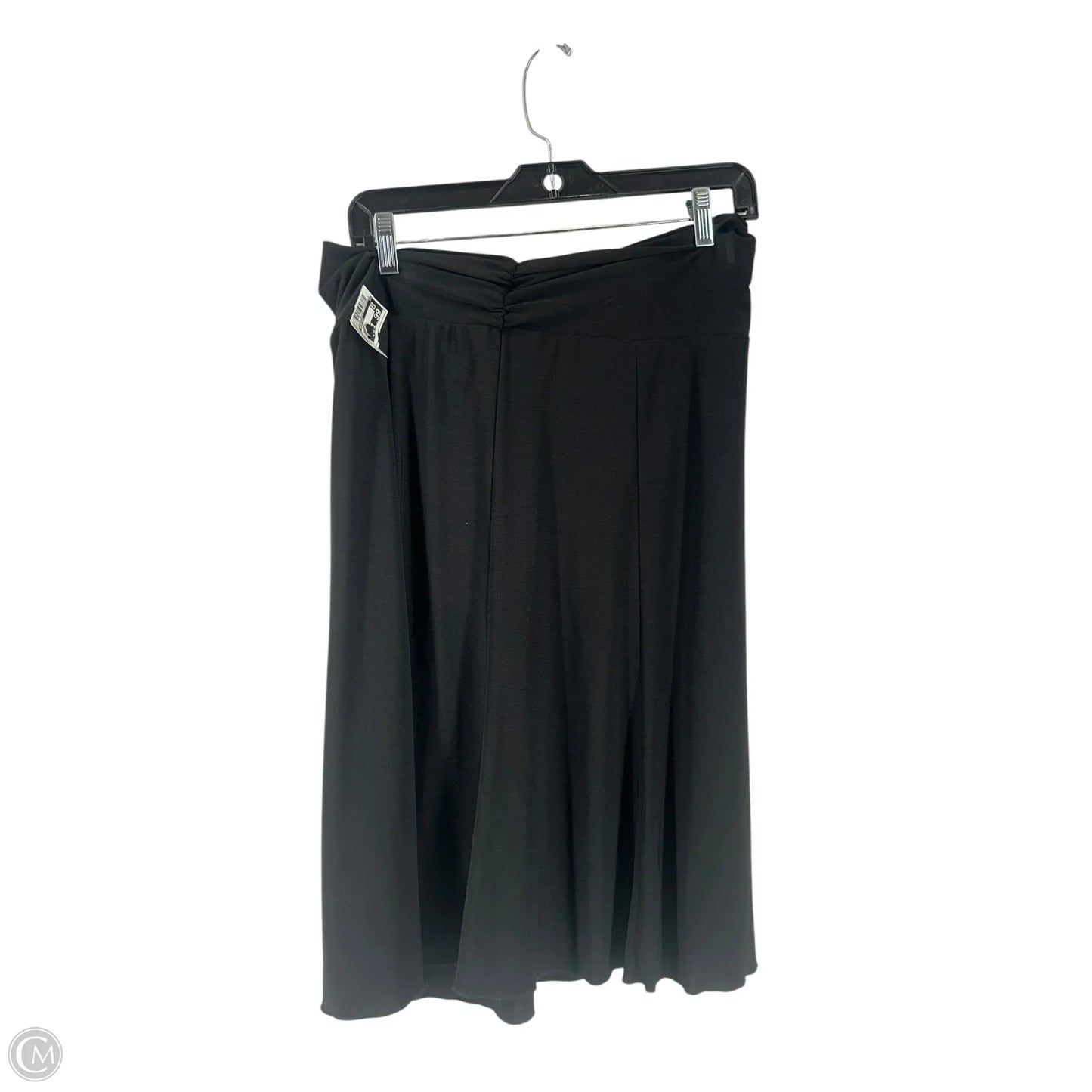 Skirt Midi By Clothes Mentor In Black, Size: L