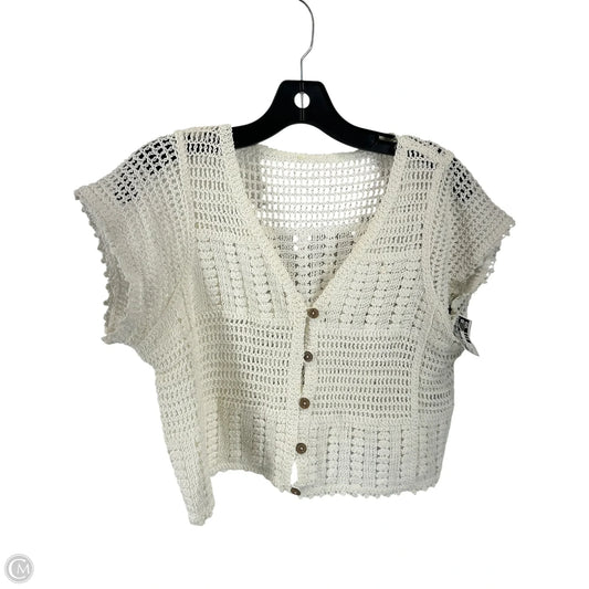 Vest Other By Clothes Mentor In White, Size: S