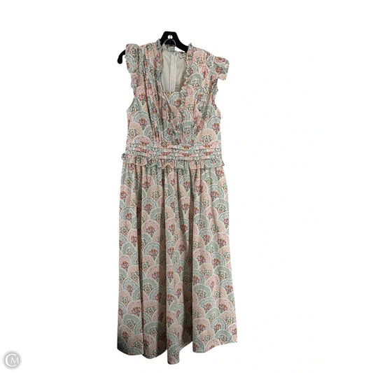 Dress Casual Maxi By Clothes Mentor In Floral Print, Size: 2x