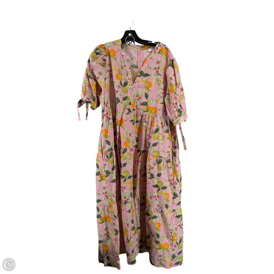 Dress Casual Maxi By Clothes Mentor In Floral Print, Size: 2x
