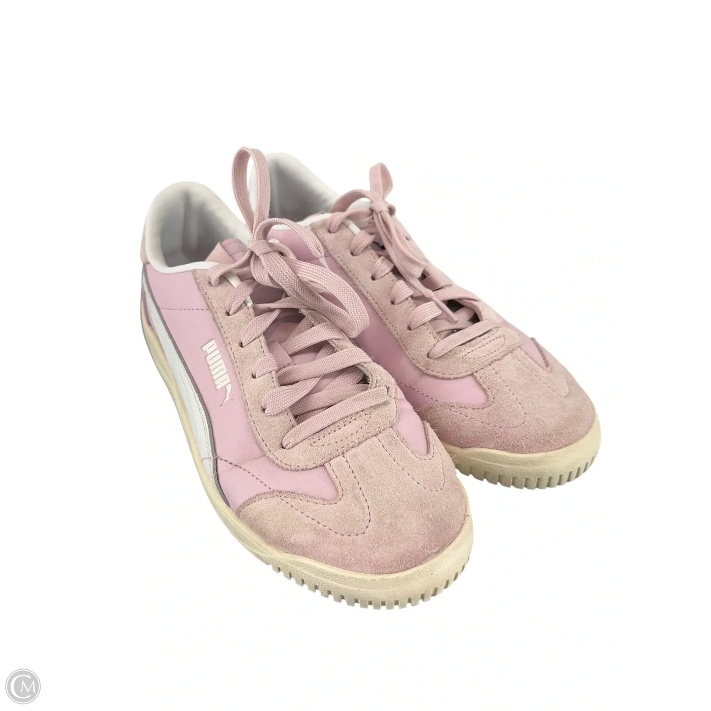 Shoes Sneakers By Puma In Pink, Size: 10