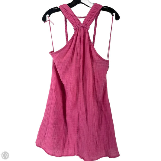 Dress Casual Short By Anthropologie In Pink, Size: S