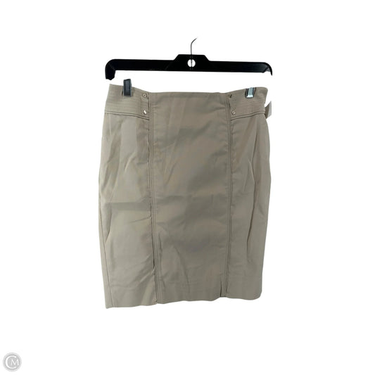 Skirt Mini & Short By White House Black Market In Tan, Size: 0