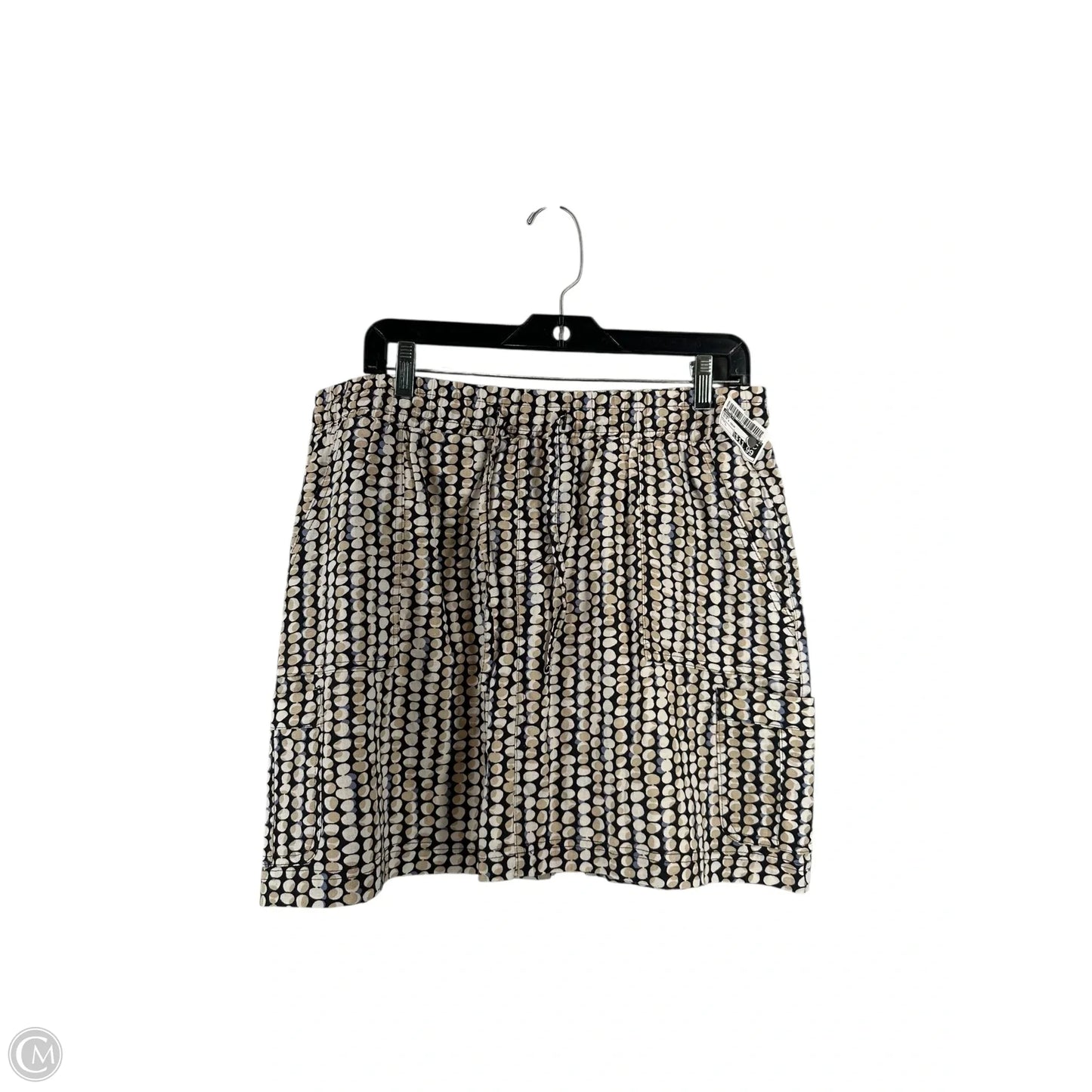 Skort By Royalty In Blue & Cream, Size: L