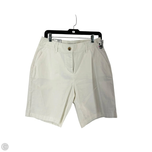 Shorts By Kim Rogers In White, Size: 8