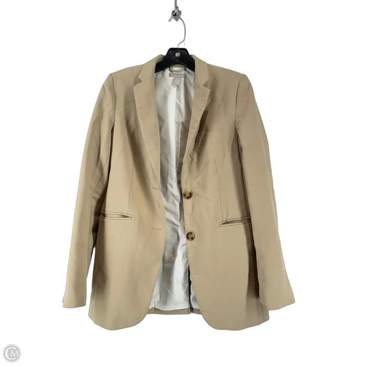 Blazer By H&m In Tan, Size: Xs