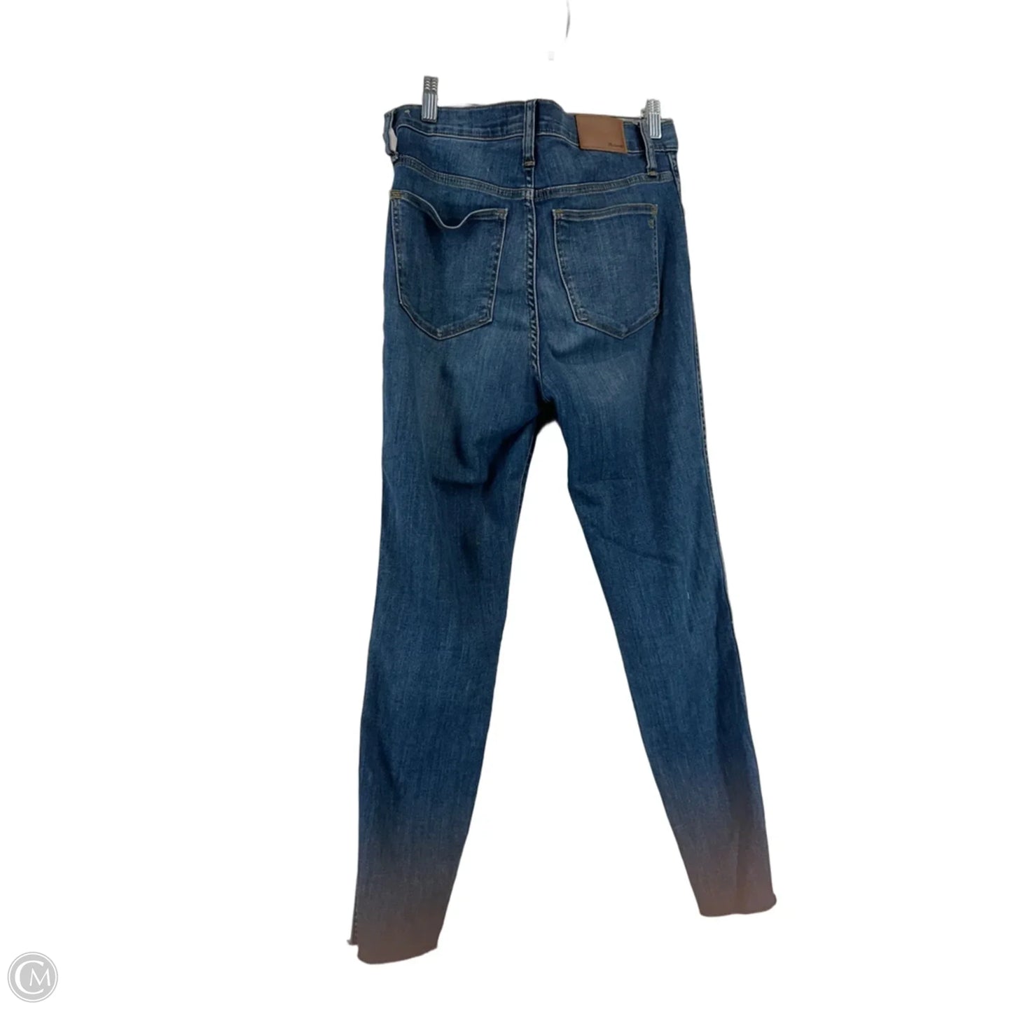 Jeans Skinny By Madewell In Blue Denim, Size: 28