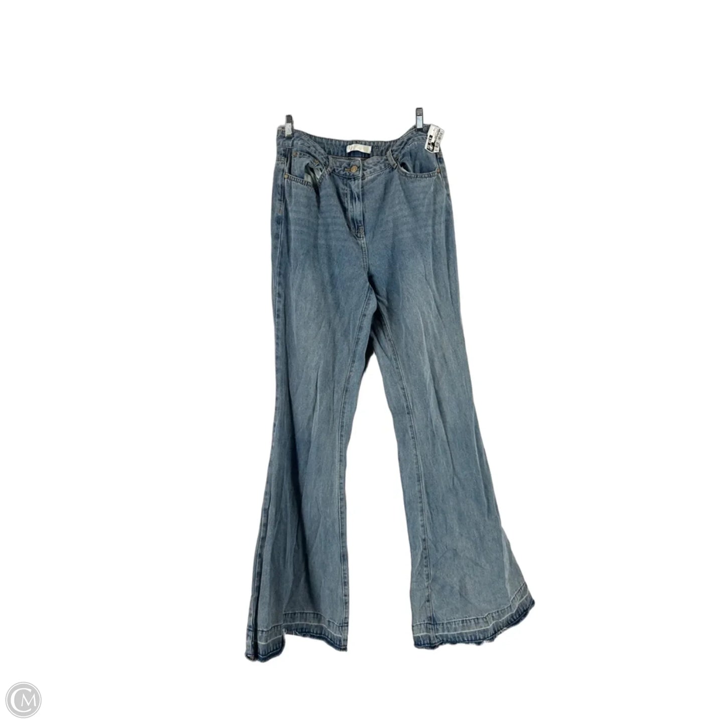 Jeans Flared By Loveshackfancy In Blue Denim, Size: M