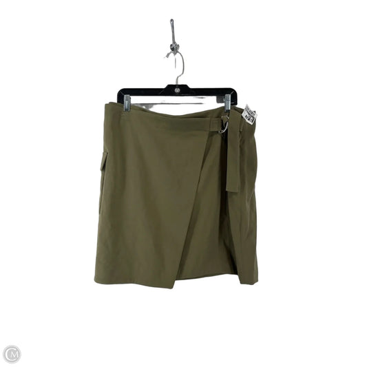 Skirt Mini & Short By Nine West In Green, Size: Xl