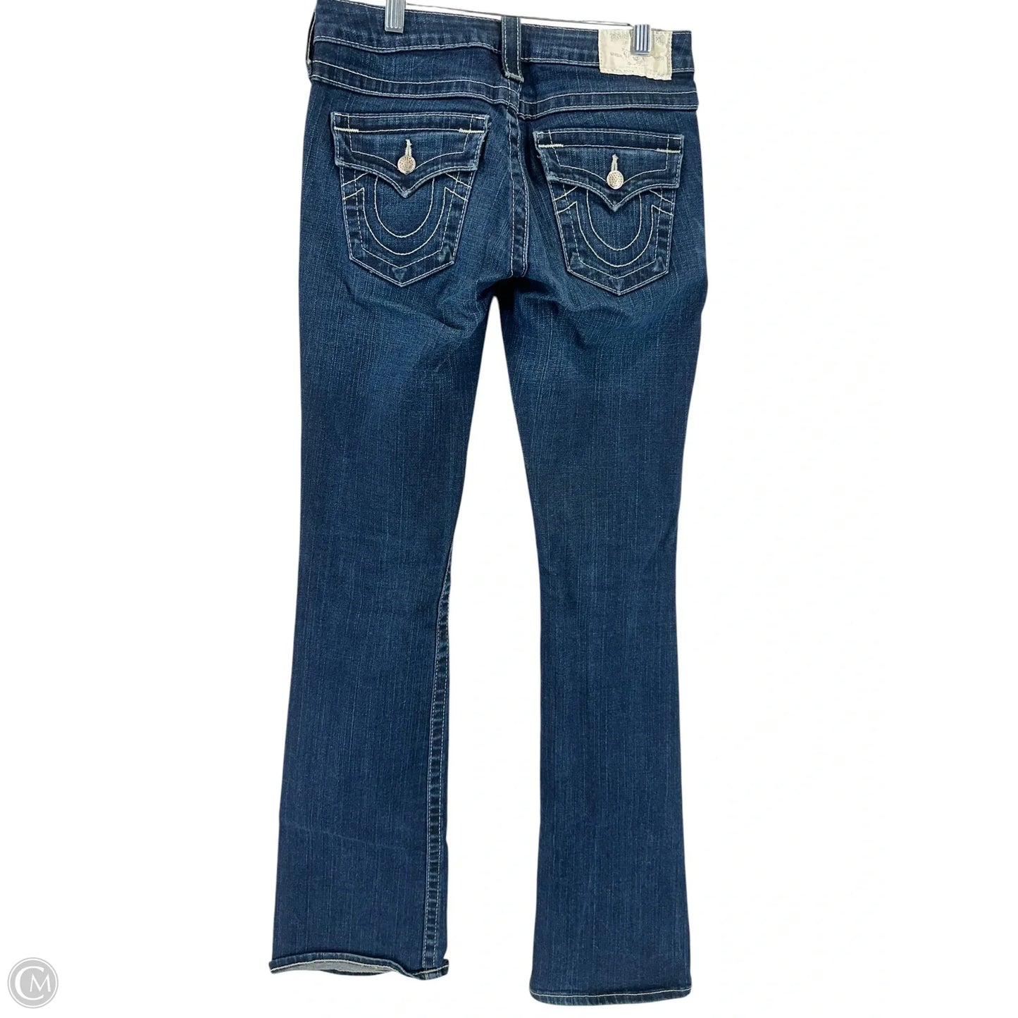 Jeans Boot Cut By True Religion In Blue Denim, Size: 26
