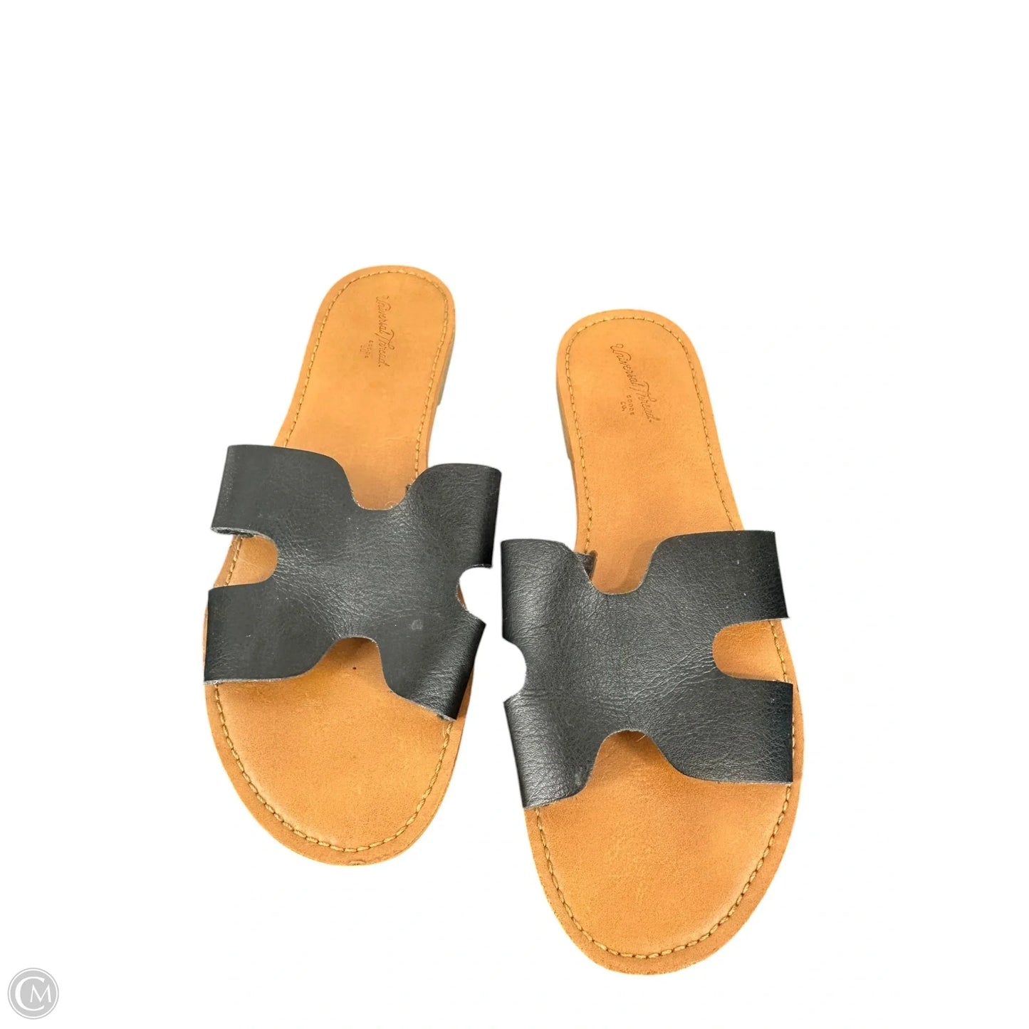 Sandals Flats By Universal Thread In Black, Size: 7