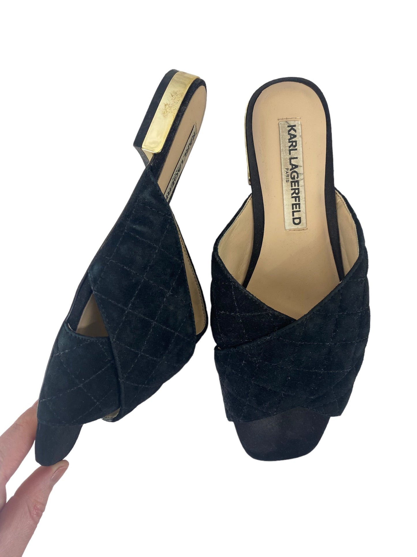 Sandals Flats By Karl Lagerfeld  Size: 6.5