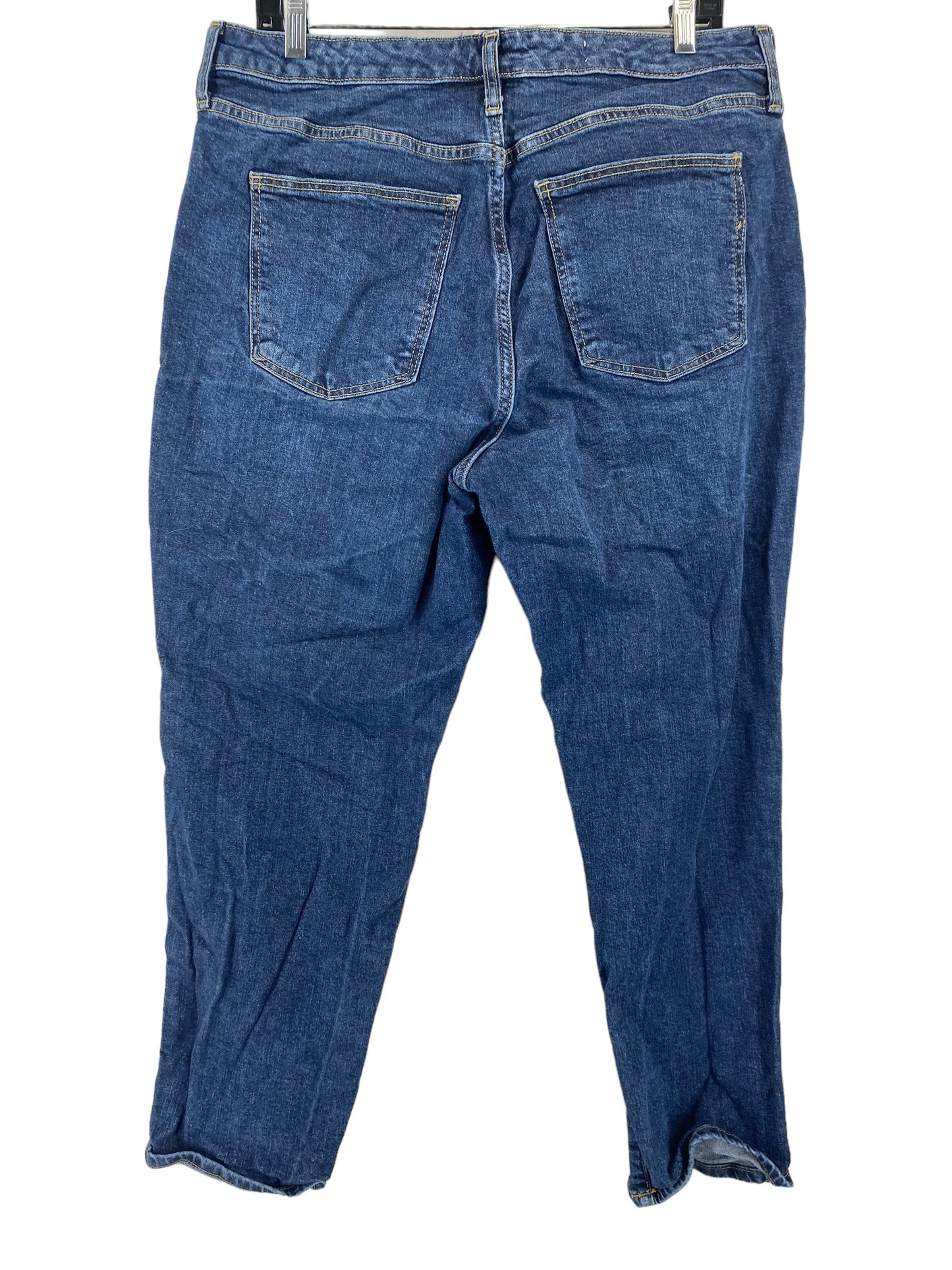 Blue Denim Jeans Straight Universal Thread, Size 16