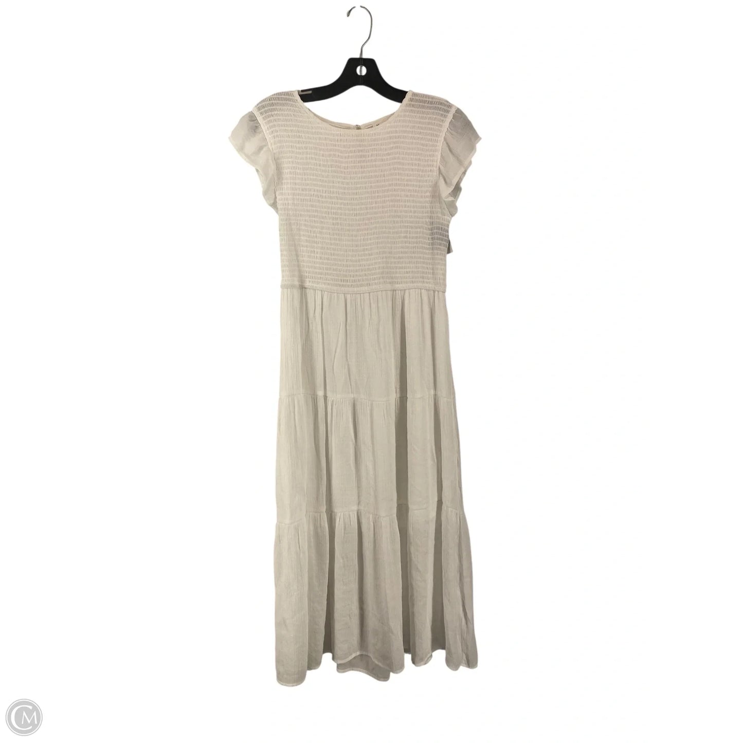 Dress Casual Maxi By Blu Pepper In White, Size: L