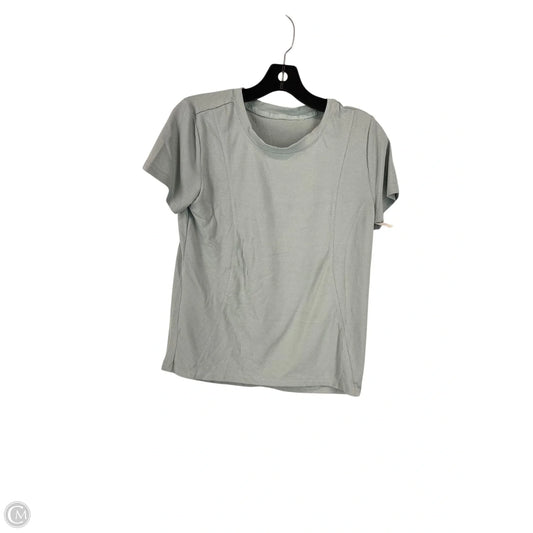 Athletic Top Short Sleeve By Rbx In Teal, Size: S