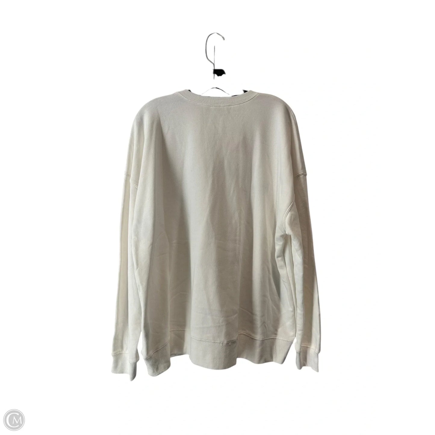 Sweatshirt Crewneck By Wild Fable In White, Size: M