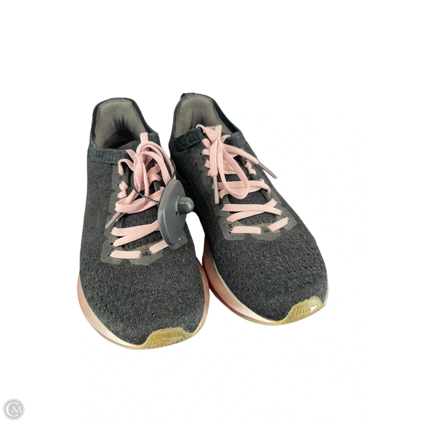 Shoes Athletic By Brooks In Grey & Pink, Size: 8
