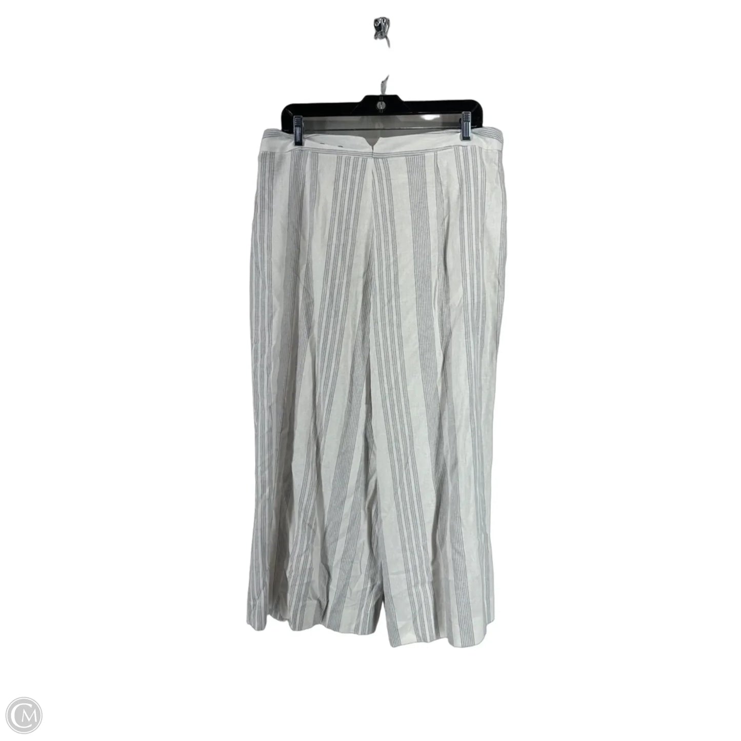 Pants Wide Leg By Worthington In Striped Pattern, Size: 14p