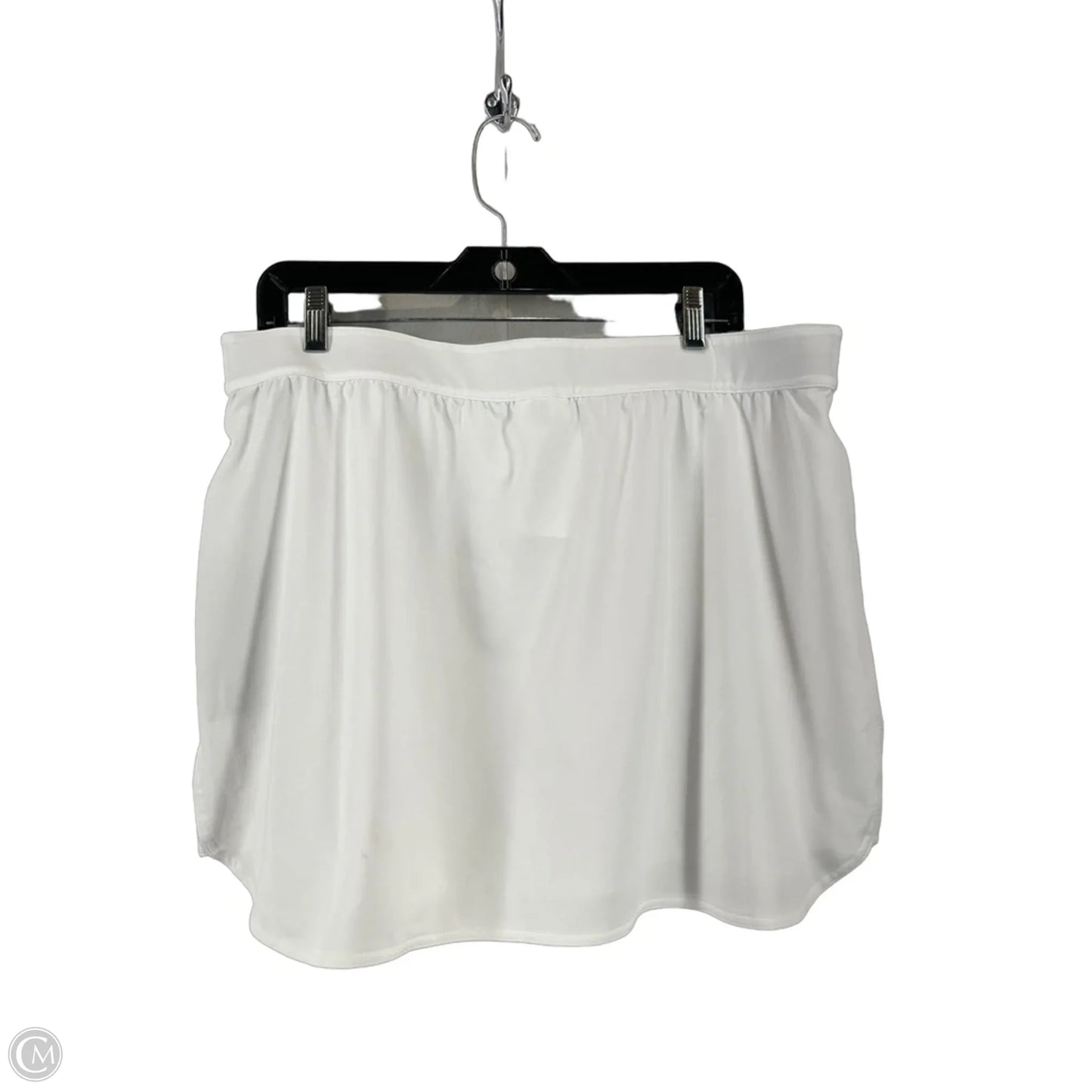 Athletic Skirt By Under Armour In White, Size: Xl