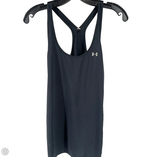 Athletic Tank Top By Under Armour In Black, Size: M