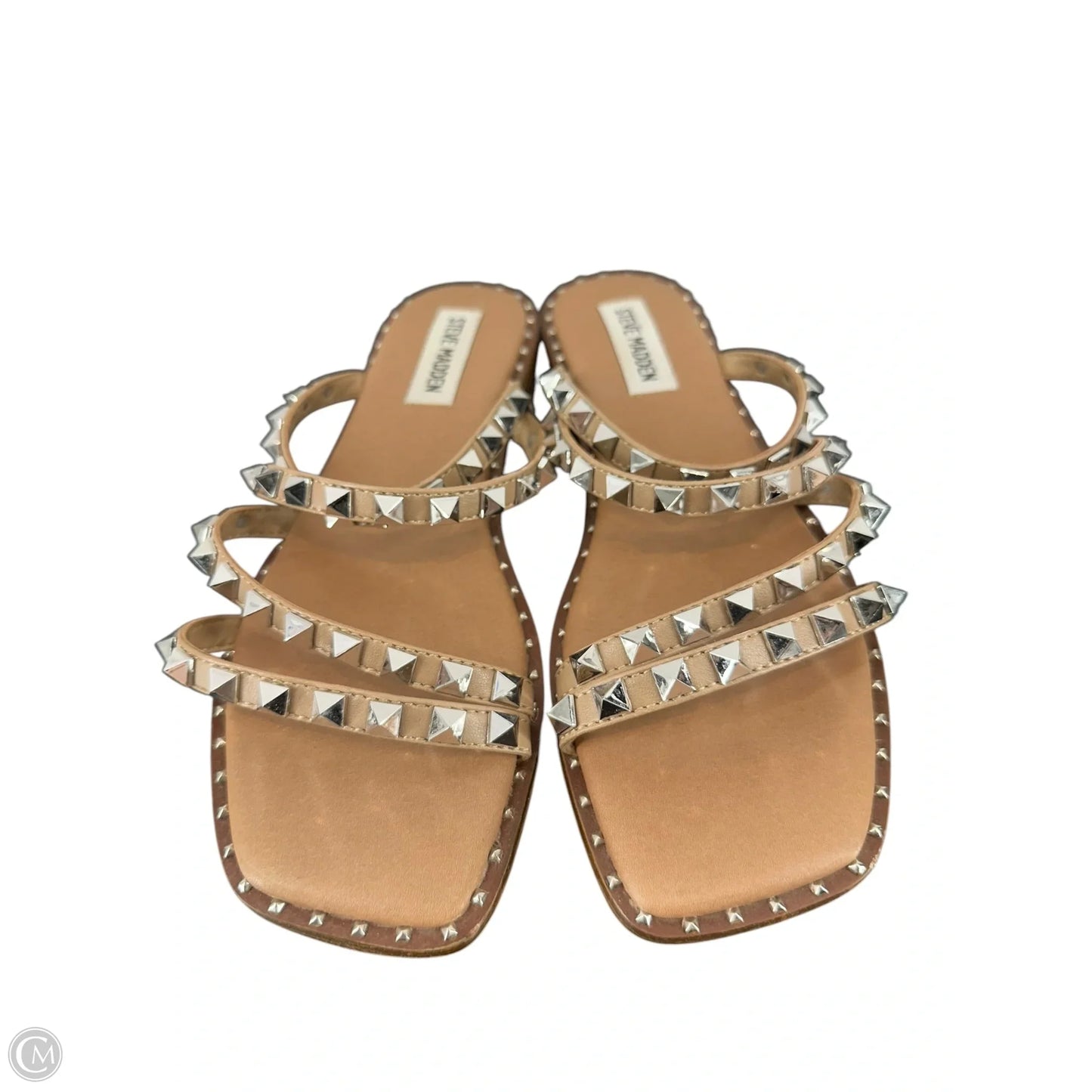 Sandals Flats By Steve Madden In Tan, Size: 7.5