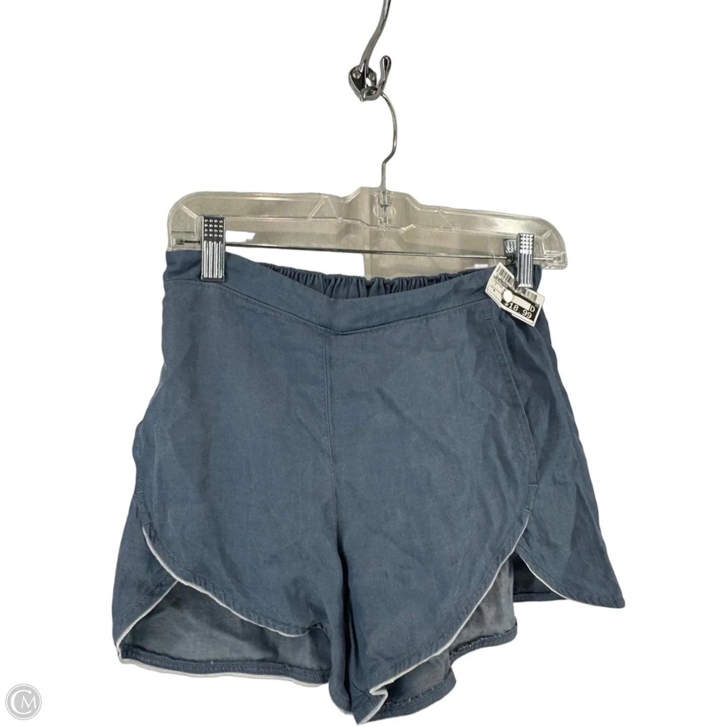 Athletic Shorts By Lululemon In Blue, Size: 6
