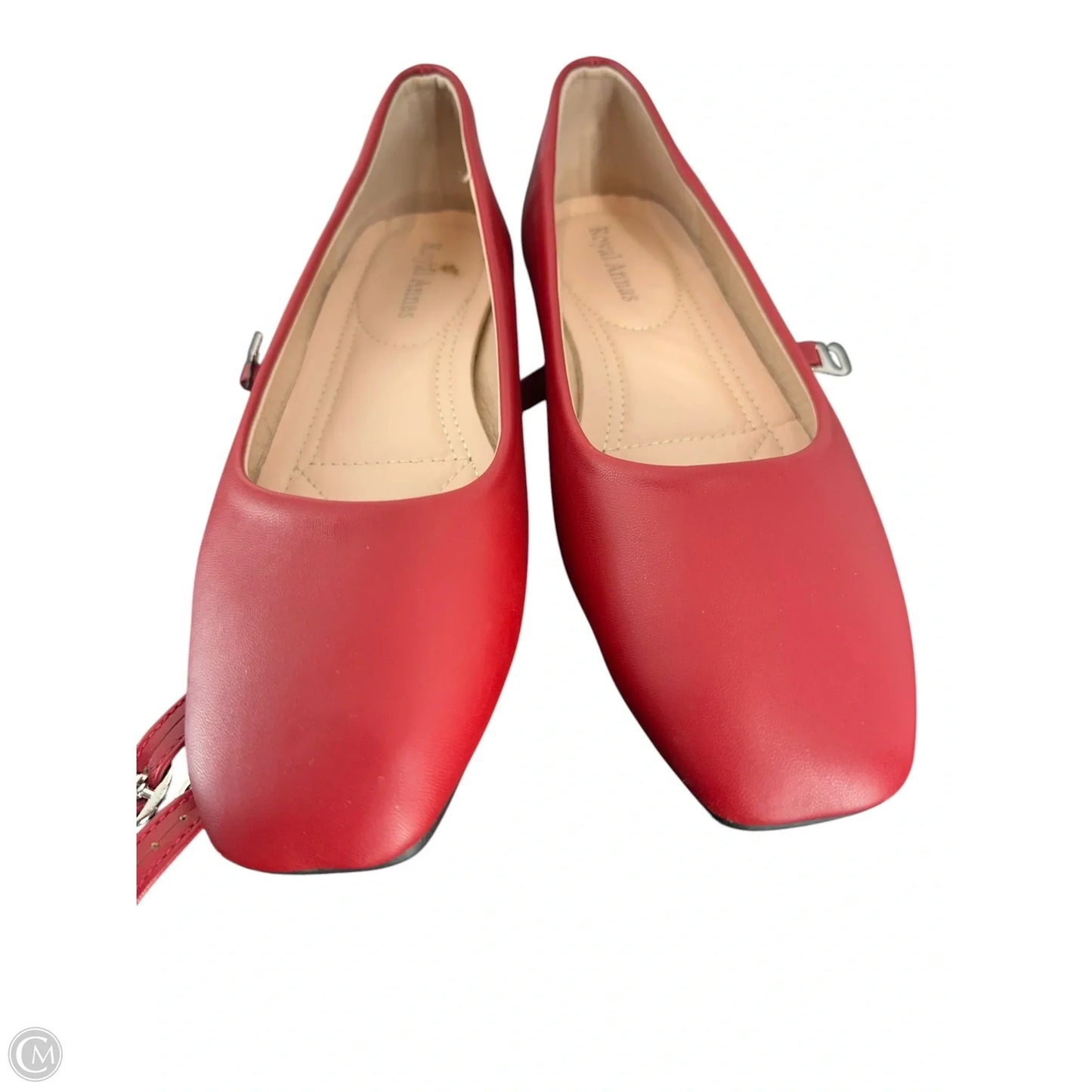 Shoes Flats By Clothes Mentor In Red, Size: 7.5