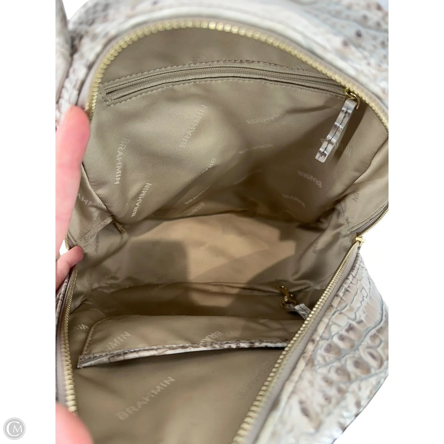 Backpack Designer By Brahmin, Size: Medium