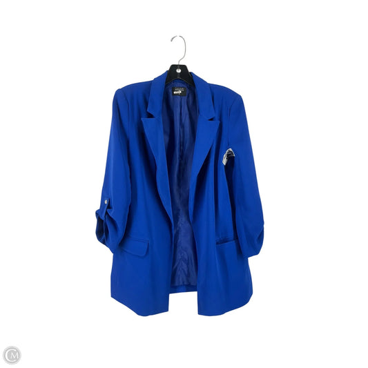 Blazer By Tahari In Blue, Size: L