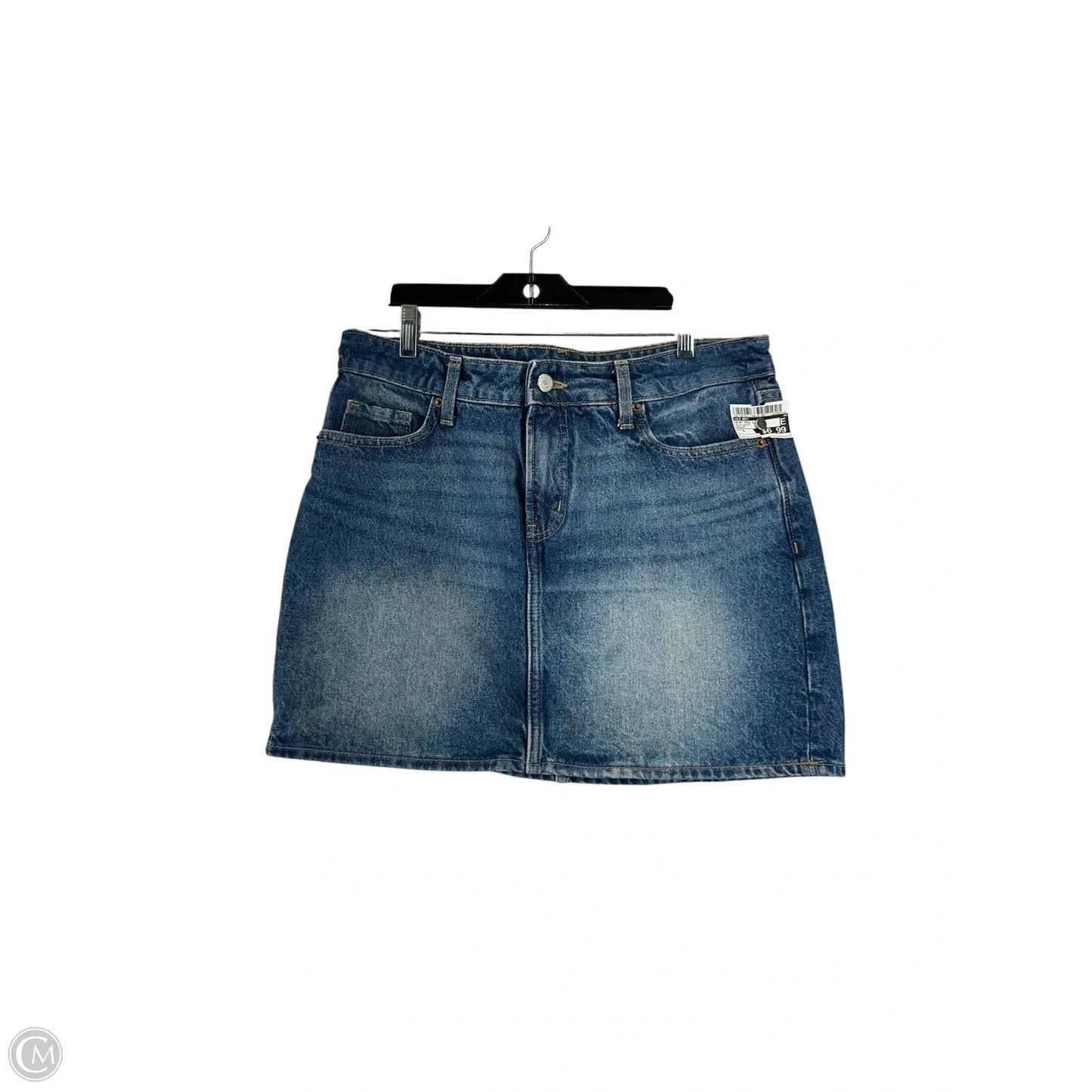 Skirt Mini & Short By Old Navy In Blue Denim, Size: 8