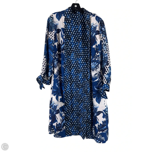 Kimono By Clothes Mentor In Blue