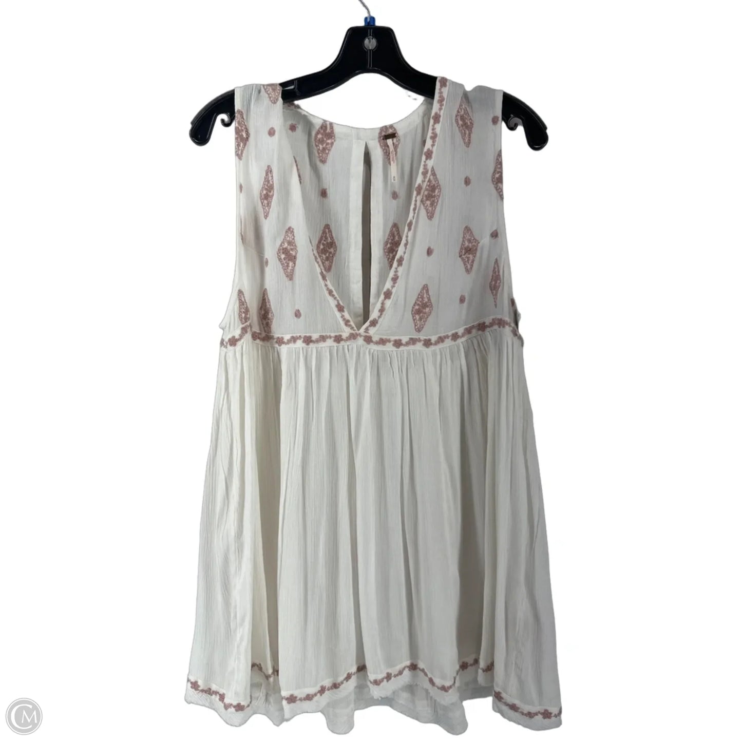 Top Sleeveless By Free People In White, Size: M