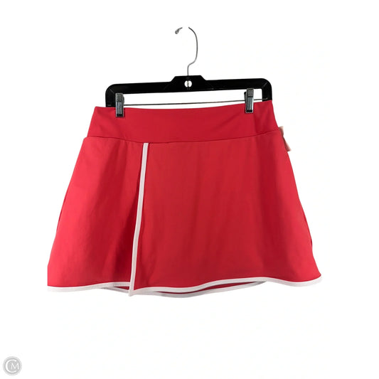 Athletic Skort By Gottex In Pink, Size: L