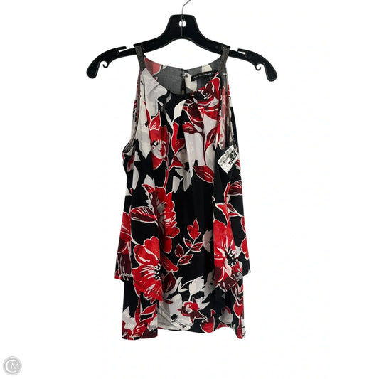 Top Sleeveless By White House Black Market In Black & Red, Size: Xs