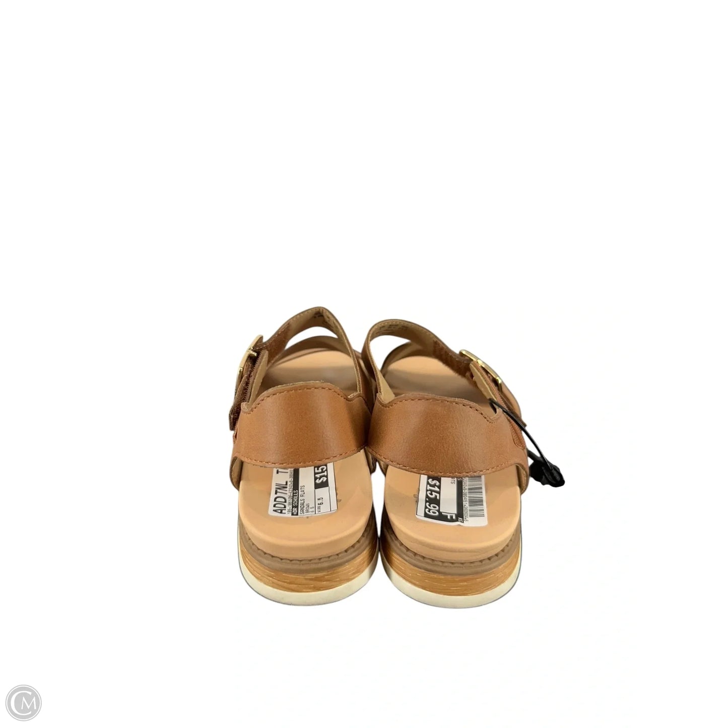 Sandals Flats By Dr Scholls In Brown, Size: 6.5