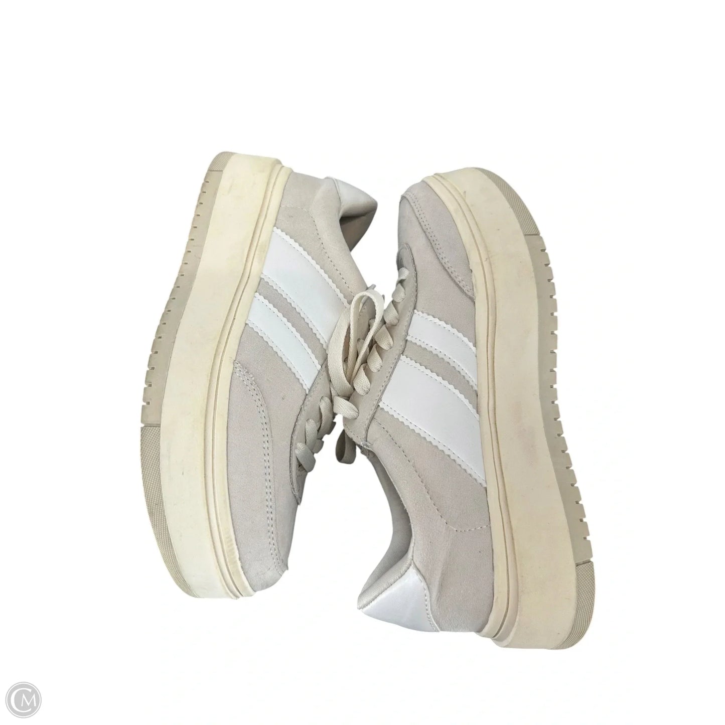 Shoes Sneakers By Steve Madden In Taupe, Size: 8